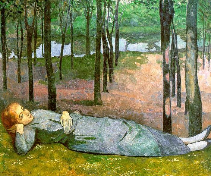 Emile Bernard Madeleine in the Bois d'Amour